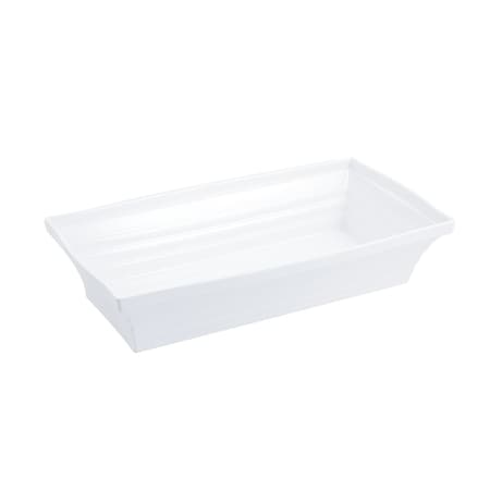 Bon Chef Americana Square Bowl 10 1/4"L X 19"W X 4" 10Qts 53105WHITE